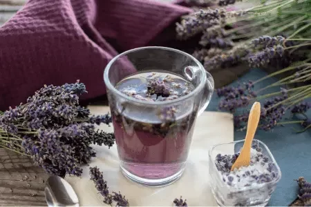 Lavender tea